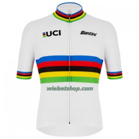 Wielershirt 2023 UCI World Champion - Wit